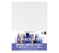 Daler-Rowney Graduate Canvas Panel A3 29.7 x 42cm, 350gsm, Acrylic & Oil Painting, Mixed Media, for Student Artists & Hobbyists