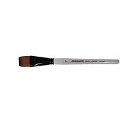 Daler-Rowney Graduate Multi-Technique Brush, Synthetic Hair, Short Handle, Flat Wash, 1in
