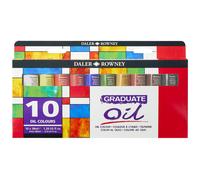 Daler Rowney Graduate Oil Paint Selection Set 10 x 38ml