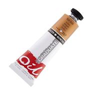 Daler-Rowney Graduate Oil Paint, Aluminium Tube, 1.28oz - 38 ml, Rich Gold