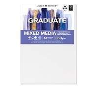 Daler-Rowney Graduate Stretched Canvas A4 350gsm | Acrylic & Oil Painting, Mixed Media, For Art Students
