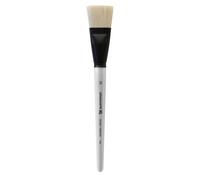 Daler-Rowney Graduate XL Oil Brush, Natural Hog Bristle, Long Handle, Flat, 30