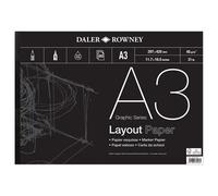Daler-Rowney Graphic Series Layout Pad A3 45G 80Sh D403030300