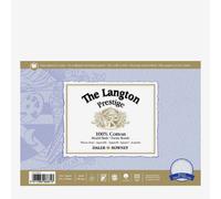 Daler-Rowney : Langton : Prestige : Watercolour Paper : Block : 7x10in (Apx.18x25cm) : Rough