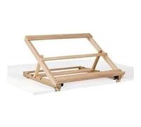 Daler-Rowney Lincoln Lightweight Table Easel, 20.27 x 16.53 x 3.15in, 100% Beechwood, Able to Store Flat, Ideal for Watercolour & Oil Artists & Students