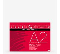 Daler-Rowney : Marker Pad : 70gsm : 50 Sheets : A2