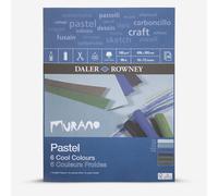 Daler-Rowney : Murano : Pastel Pad : 12x16in (Apx.30x41cm) : Cool Colours