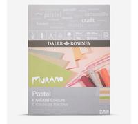 Daler-Rowney : Murano : Pastel Pad : 12x16in (Apx.30x41cm) : Neutral Colours