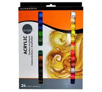 Daler Rowney Simply Acrylic 24 x 12ml Set
