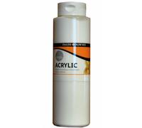 Daler Rowney Simply Acrylic - Large 750ml Bottle - WHITE