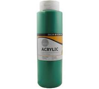 Daler-Rowney Simply Acrylic Paint, Plastic Pot, 25.36oz - 750 ml, Medium Green