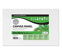 Daler-Rowney Simply Canvas Panel, 20x30cm / 8x12 inches, Beginners & Hobbyists