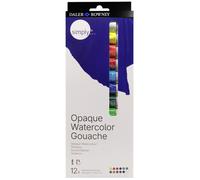 Daler Rowney Simply Gouache Paint Set 12 x 12ml Tubes Various Colour Set