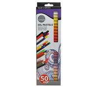 Daler Rowney Simply Oil Pastels Set 50 Pieces Assorted Colours