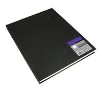 Daler-Rowney Simply Sketchbook, Medium Grain, 100 gsm, 65lb, Hardback, A6 - 4.1 x 5.8in - 10.5 x 14.8 cm, Soft White, 54 Sheets