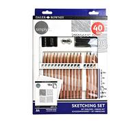 Daler-Rowney Simply Sketching Pencils, Technique Set, 40pcs