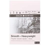 Daler-Rowney : Smooth : Heavyweight Cartridge Pad : 220gsm : 25 Sheets : A4