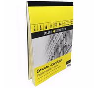 Daler-Rowney Smooth A4 Cartridge Pad 130gsm 30 White Sheets