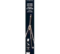 Daler-Rowney St Pauls Folding Field Easel, 32.99 x 5.04 x 2.99in, 100% Beechwood, Canvas Carrier, Ideal for Oil & Watercolour Artists & Students