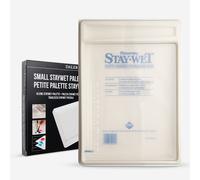 Daler-Rowney Staywet Palette Small, 7.9 x 8.9in, Keeps Paint Wet, Ideal for Professional Artists, Students & Hobbyists