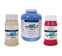 Daler Rowney System 3 Acrylic Fluorescent Pink (500ml)