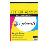 Daler Rowney System 3 Acrylic Pad A3 20 Sheets D403600300