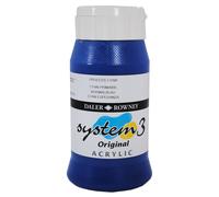 Daler Rowney System 3 Original Acrylic Paint 500ml Pots - 45 Colours Available