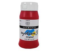 Daler Rowney System 3 Original Acrylic Paint 500ml Pots - 45 Colours Available