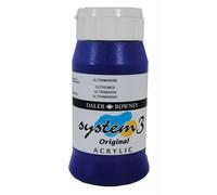 Daler Rowney System 3 Original Acrylic Paint 500ml Pots - 45 Colours Available