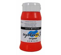 Daler Rowney System 3 Original Acrylic Paint 500ml Pots - 45 Colours Available