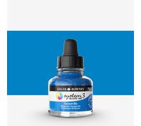 Daler-Rowney : System3 : Acrylic Ink : 29.5ml : Fluorescent Blue