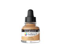Daler-Rowney System3 Acrylic Ink, Glass Bottle with Dropper, Opaque, 1oz - 29.5 ml, Peach Pink