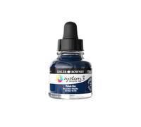 Daler-Rowney System3 Acrylic Ink, Glass Bottle with Dropper, Opaque, 1oz - 29.5 ml, Phthalo Blue