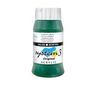 Daler-Rowney System3 Acrylic Paint, Plastic Pot, 16.91oz - 500 ml, Hooker's Green