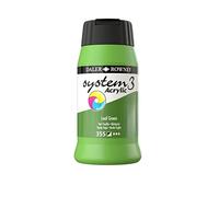 Daler-Rowney System3 Acrylic Paint, Plastic Pot, 16.91oz - 500 ml, Leaf Green