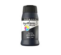 Daler-Rowney System3 Acrylic Paint, Plastic Pot, 16.91oz - 500 ml, Payne's Grey