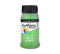 Daler-Rowney System3 Acrylic Paint, Plastic Pot, 16.91oz - 500 ml, Sap Green