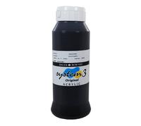 Daler-Rowney System3 Acrylic Paint, Plastic Pot, 33.81oz - 1L, Mars Black