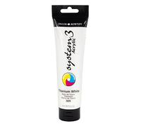 Daler-Rowney : System3 Acrylic Paint : 150ml : Titanium White