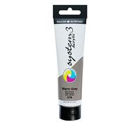 daler rowney single acrylic paint tube - 150ML, WARM GREY