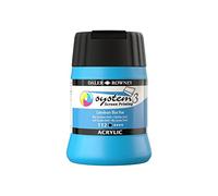 Daler-Rowney System3 Acrylic Screen Printing Ink, Plastic Pot, 8.45oz - 250 ml, Coeruleum Blue Hue