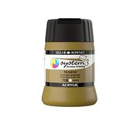 Daler-Rowney System3 Acrylic Screen Printing Ink, Plastic Pot, 8.45oz - 250 ml, Pale Gold Imitation