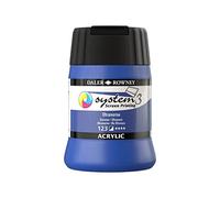 Daler-Rowney System3 Acrylic Screen Printing Ink, Plastic Pot, 8.45oz - 250 ml, Ultramarine Blue