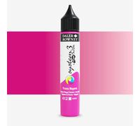 Daler-Rowney : System3 : Fluid Acrylic : 29.5ml : Process Magenta