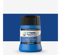 Daler-Rowney System3 Acrylic Screen Printing Ink, Plastic Pot, 8.45oz - 250 ml, Cobalt Blue Hue