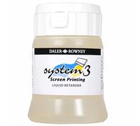 Daler-Rowney System3 Screen Printing Medium, Plastic Pot, 8.45oz - 250 ml, Liquid Retarder