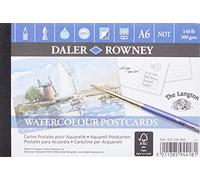 Daler-Rowney The Langton CP 300gsm A6 Watercolour Postcard Size 12 Sheets