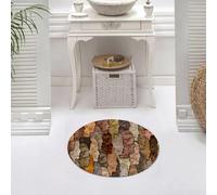 DALEXHM Microfibre Bath Mat, Door Mat, Pet Mat,Bathroom Rug Machine Washable,Non-slip,Super absorbent,Extra Soft,Black history month celebration of diversity and African culture pride as a mu,24x24in