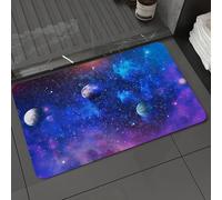 DALEXHM Microfibre Bath Mat, Door Mat, Pet Mat,Bathroom Rug Machine Washable,Non-slip,Super absorbent,Extra Soft,Starry sky, nebula surrounded by stars, science fiction of the universe,20x31in