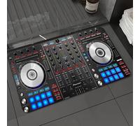 DALEXHM Microfibre Bath Mat, Door Mat, Pet Mat,Bathroom Rug Machine Washable,Non-slip,Super absorbent,Extra Soft,Professional DJ equipment display cabinet, Pioneer DDJ-SX controller, equipped,24x39in